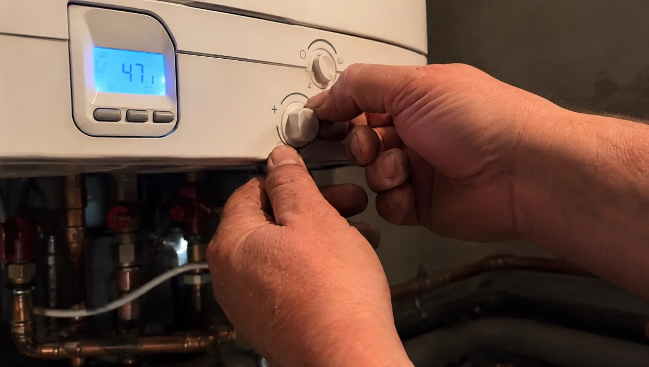 plombier dans le 79 qui regle un chauffe eau