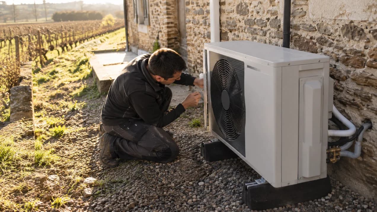 plombier en intervention sur clisson