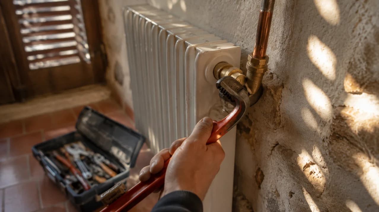 plombier en chantier urgence fuite