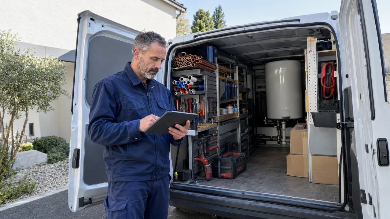 plombier rentable a son vehicule